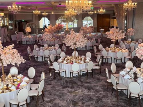 Blush Pink Center pieces