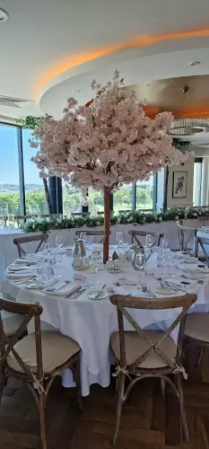 Glasson-Lake-House-blush-pink-trees